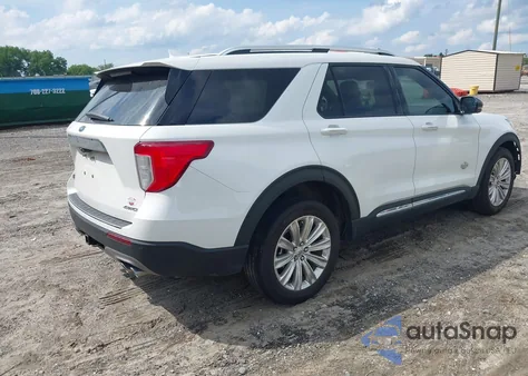 2022 Ford Explorer King Ranch z USA, uszkodzony, nr VIN 1FM5K8LC9NGA81403